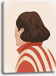 Постер Julie Alex Man in red and white