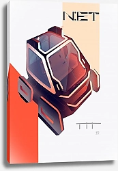 Постер TA ISI A двухместный панорамный автомобиль