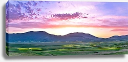 Постер mostheatre Горная панорама на закате 2