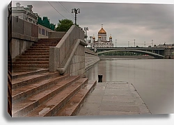 Постер Юрий Дегтярёв Москва. Вид на Большой Каменный мост