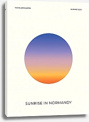 Постер Karybird Sunrise in Normandy
