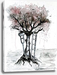 Постер Юлия Рытикова Дерево надежды, стой прямо