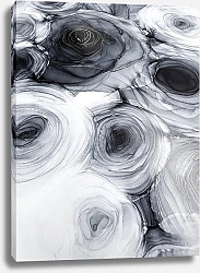 Постер The.Abstract.Ink by Tati Черно-белые розы 3