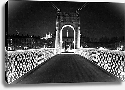 Постер Енацкая Мария Франция. Лион. Ночной мост