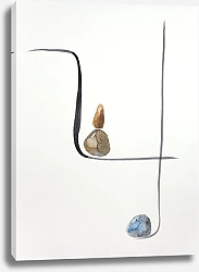 Постер Simple Abstract. TAS Studio by MaryMIA Balance. Lines and stones 6