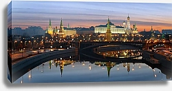 Постер Мелихов Илья Москва, Россия. Вид на Кремль и Большой Каменный мост