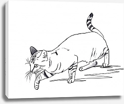 Постер Светлана Голофаева кошка