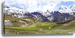 Постер mostheatre Австрия. Альпийская долина.