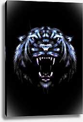Постер Юлия Швед Неоновый тигр