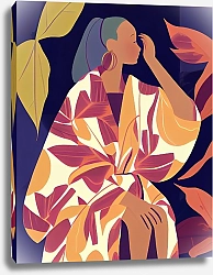 Постер Светлана Соловьева Leaf robe