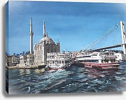 Постер Серебрянская Ольга Монументальное сияние великого города (Стамбул)