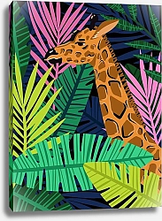 Постер Lula Dmitrieva Calm giraffe