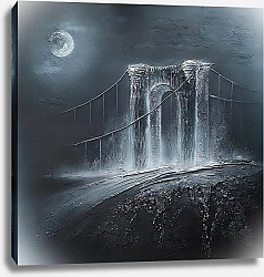 Постер Инна Гаджала Мост в лунную ночь