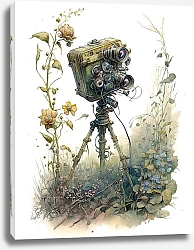 Постер Кристина Тишкевич Старинная фотокамера
