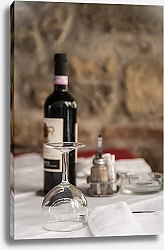 Постер Андреев Алексей Италия, вино в ресторане