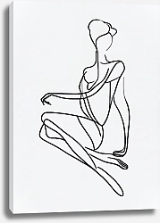 Постер Светлана Соловьева Sitting woman 2
