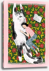 Постер Наташа Чувинова Большая кошка