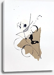 Постер Simple Abstract. TAS Studio by MaryMIA Silhouette. Rollers