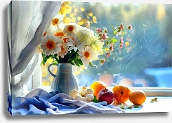 Постер Виктор Липников Цветы и фрукты