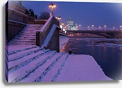 Постер Юрий Дегтярёв Москва. Софийская набережная и Большой Каменный мост