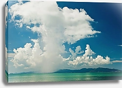Постер Кузьмин Павел Таиланд, облака над островом Панган