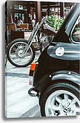 Постер Кирилл Бегларян Мини и мотоцикл