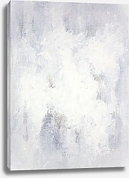 Постер Abstract Series. TAS Studio by MaryMIA White softness. White snowflakes
