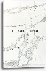 Постер ArtPoster Le marble blanc