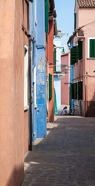 Венеция, Италия. Краски улиц Бурано №9