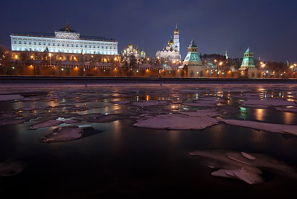 Москва. Кремль зимой