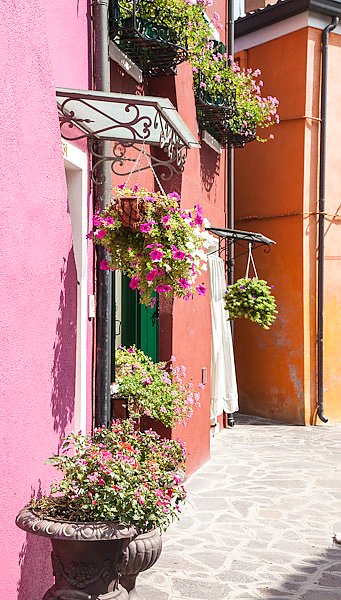 Венеция, Италия. Краски улиц Бурано №14