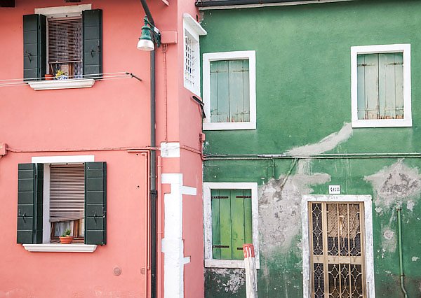 Венеция, Италия. Краски улиц Бурано №8