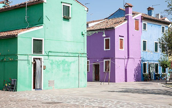 Венеция, Италия. Краски улиц Бурано №18