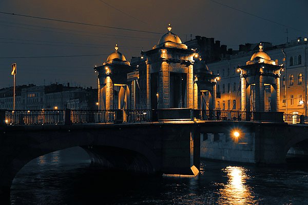 Россия. Санкт-Петербург. Мост Ломоносова #2