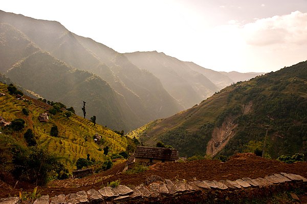 Непал. Гималаи. Домик в горах