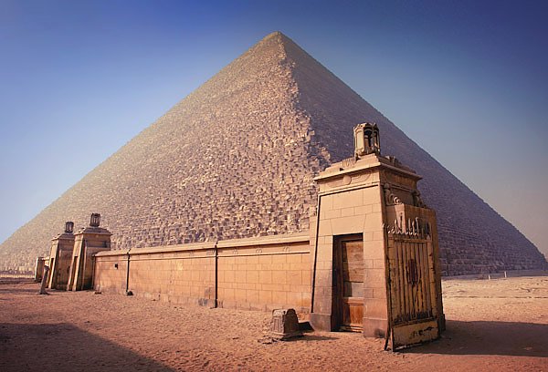 Египет. Пирамида Хеопса. Эклектика