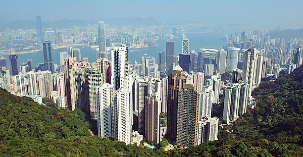 Китай. Небоскребы Гонконга