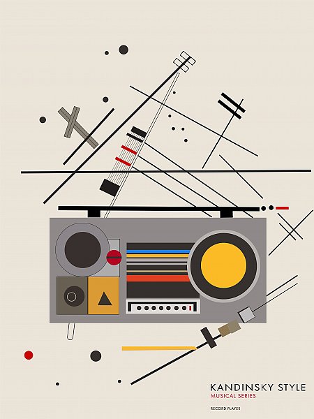 Kandinsky tape recorder