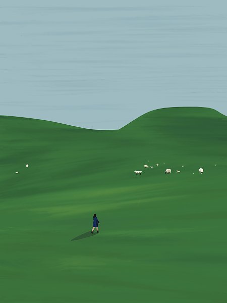 Walk to the pasture