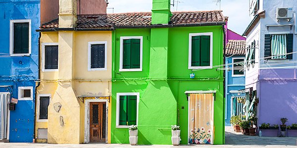 Венеция, Италия. Краски улиц Бурано №22