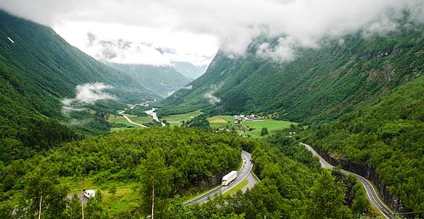 Вид Норвегии