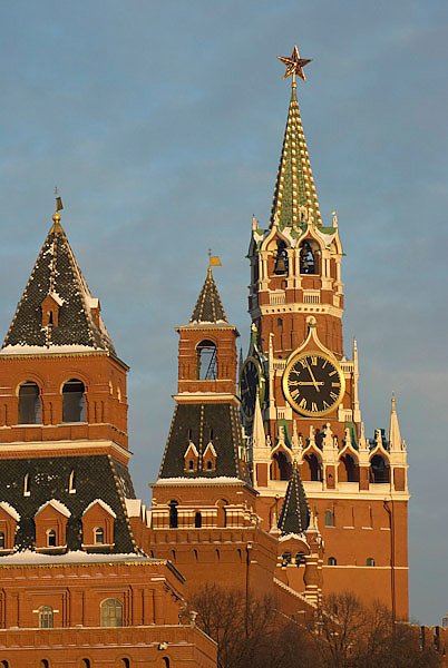 Москва Спасская башня