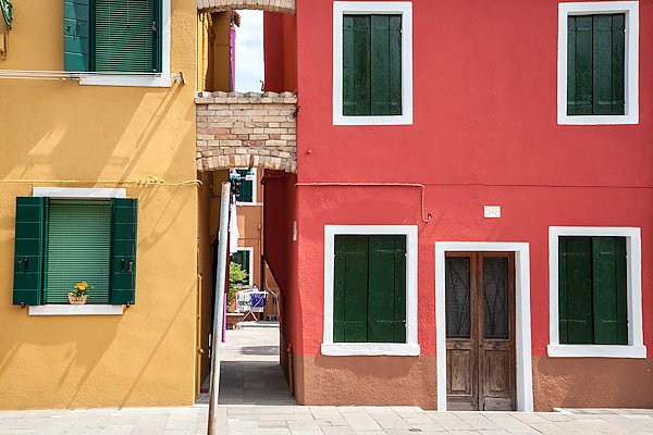 Венеция, Италия. Краски улиц Бурано №31