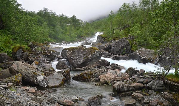 Горная река в Норвегии