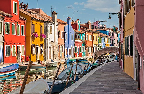 Венеция, Италия. Краски улиц Бурано №24