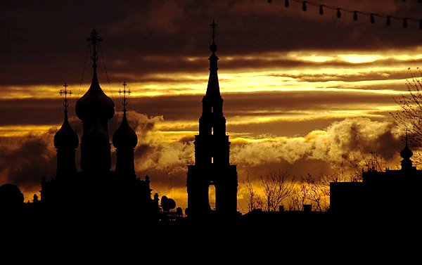 Москва. Церковь в Кадашах