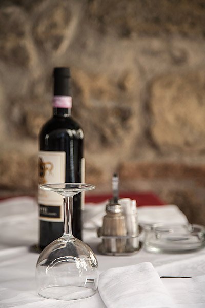Италия, вино в ресторане