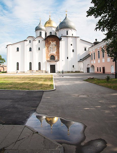 Великий Новгород, Россия. Вид на Софийский собор №2