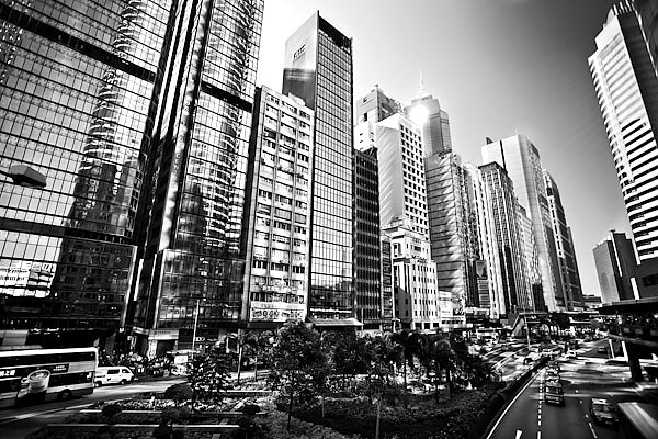 Гонконг, о.Гонконг, небоскребы