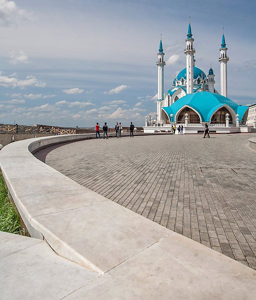Казань, Россия. Кремль. Мечеть Кул Шариф